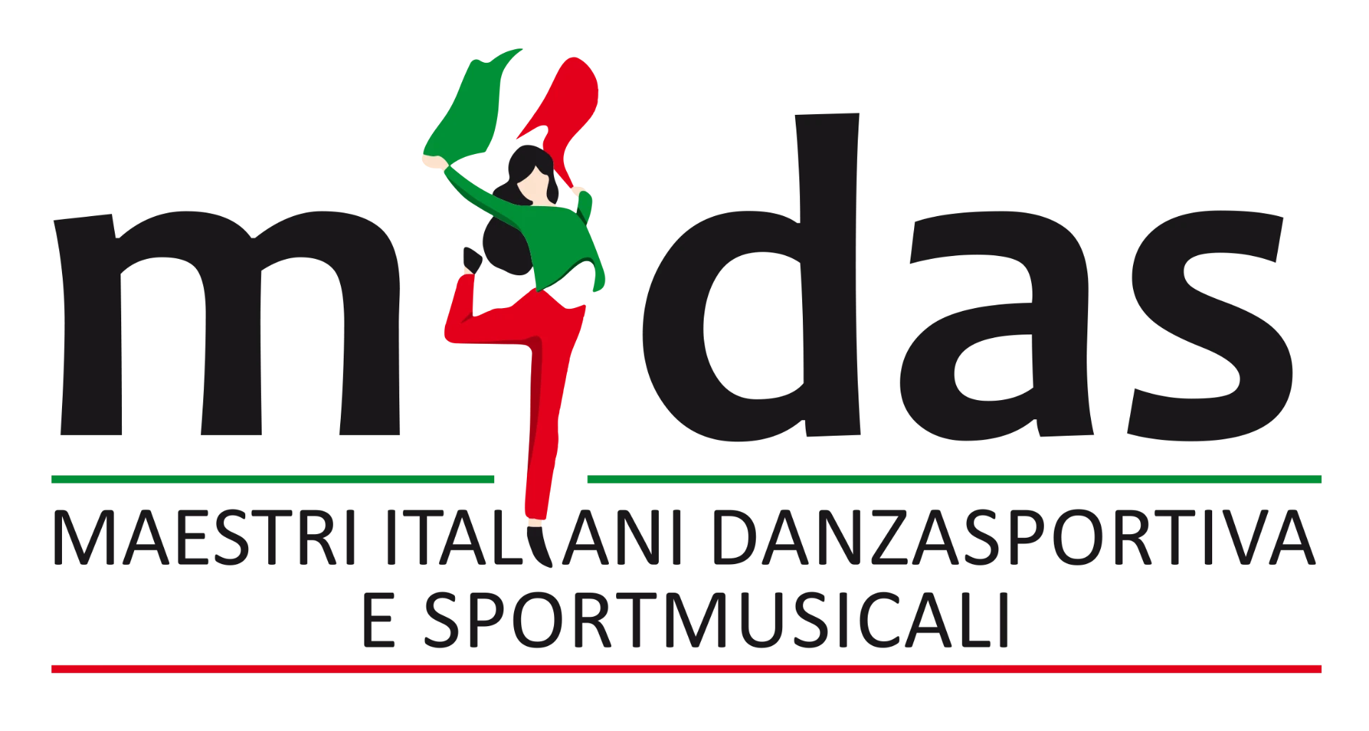 Logo MIDAS — Maestri Italiani Danzasportiva e Sport Musicali