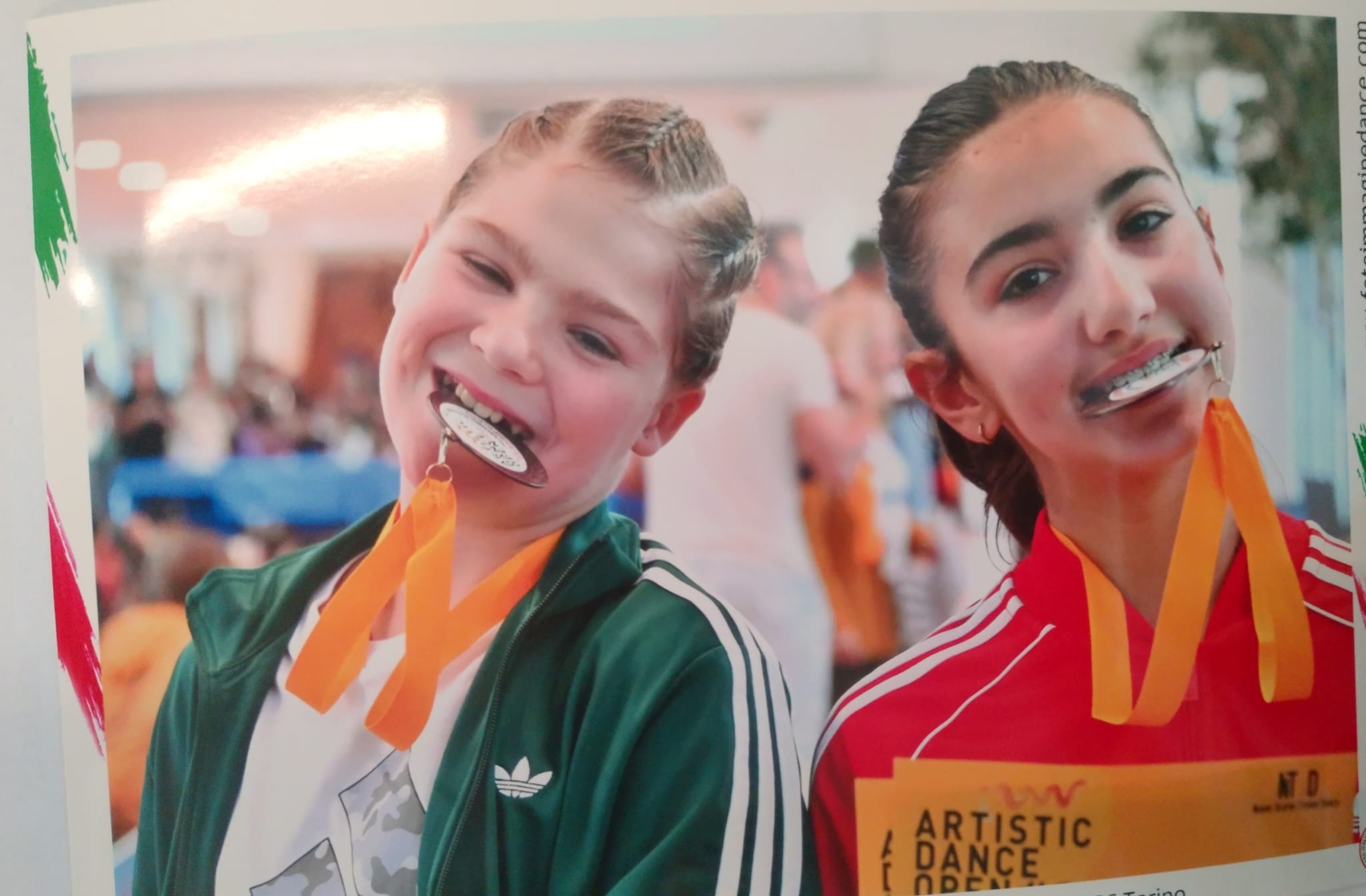 Gruppo di atleti Own Style Dance Studio alla trasferta di Torino 2026
