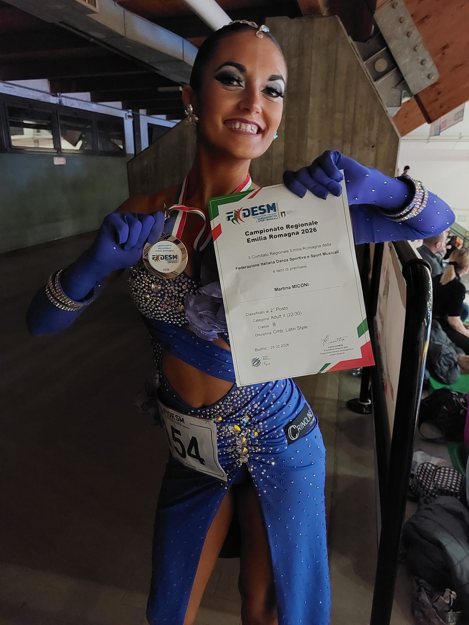 Gruppo di allievi Own Style Dance Studio al Campionato Regionale 2026